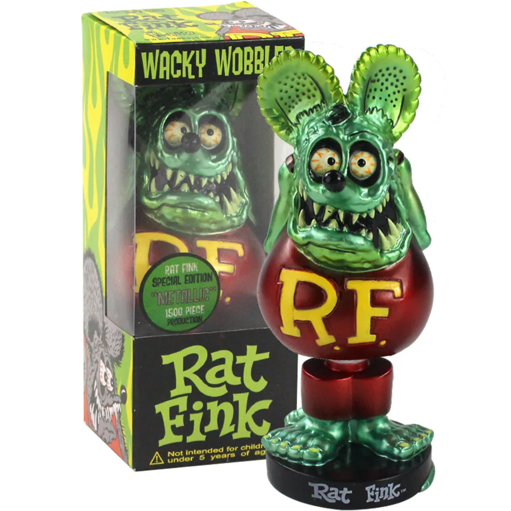 8 Style Tales of the Rat Fink Figures Cartoon Crazy Mouse Ratfink Boxed ...