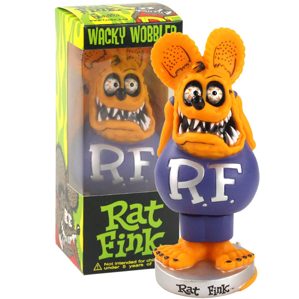 8 Style Tales of the Rat Fink Figures Cartoon Crazy Mouse Ratfink Boxed ...