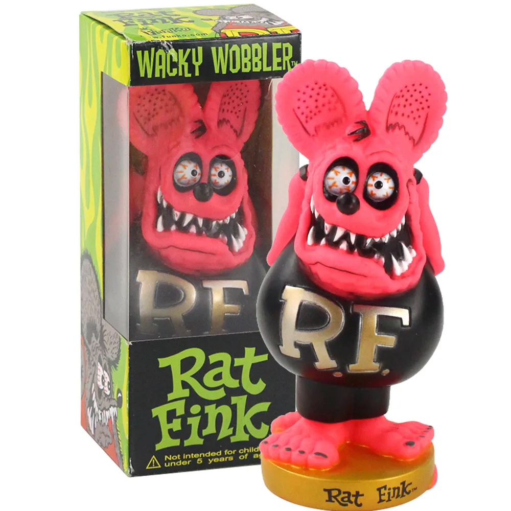 8 Style Tales of the Rat Fink Figures Cartoon Crazy Mouse Ratfink Boxed ...