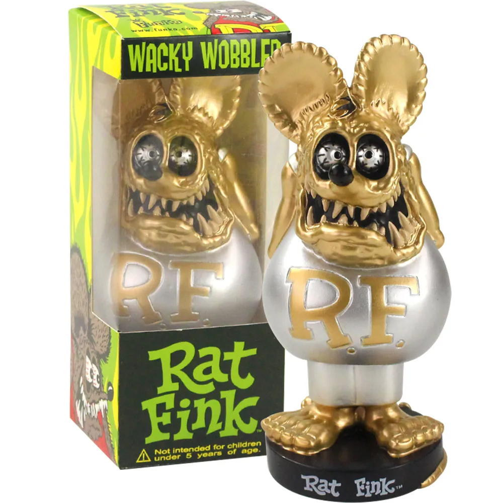 8 Style Tales of the Rat Fink Figures Cartoon Crazy Mouse Ratfink Boxed ...