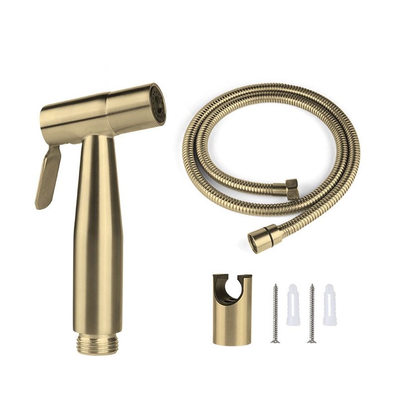 304 Stainless Steel Toilet Spray gun Handheld Bidet Sprayer Douche Kit ...