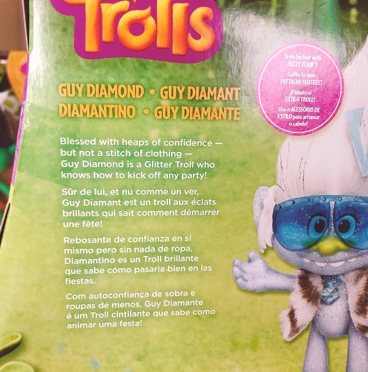 DreamWorks Trolls Guy Diamond 9-Inch Figure | Shopee Malaysia