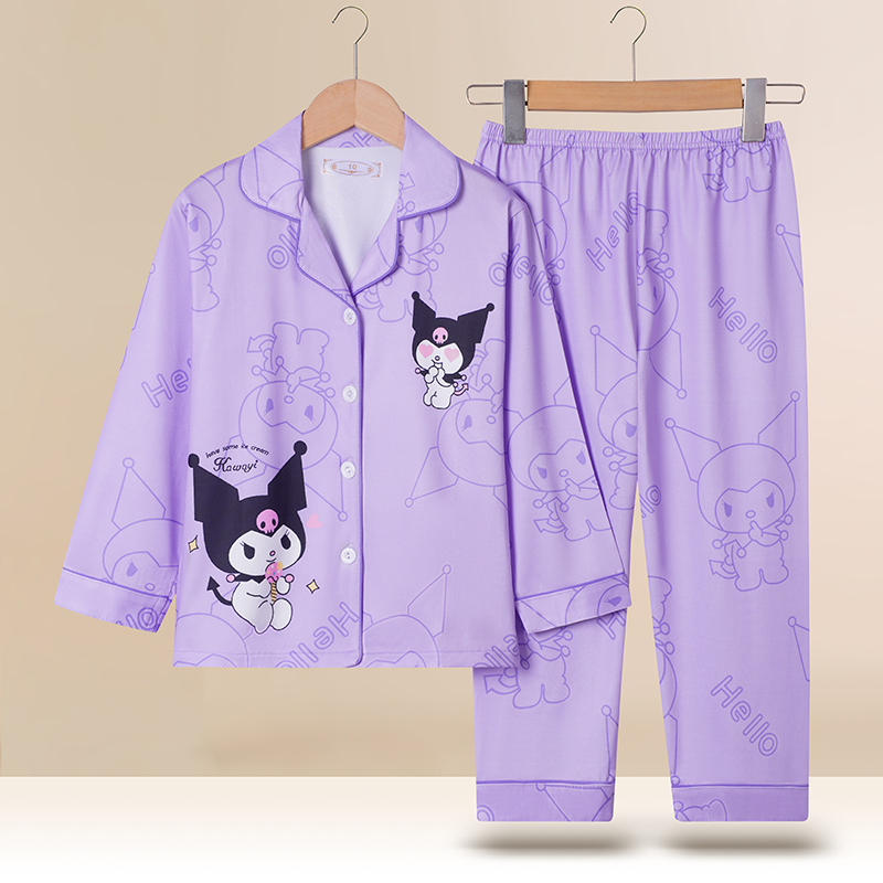 Kuromi Pajama for Kid Girl Cinnamoroll Pajama Kids Sleepwear terno ...