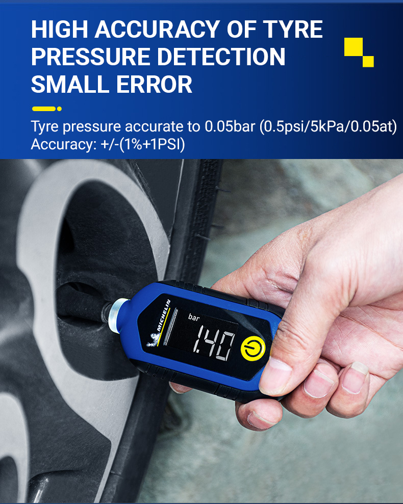 M2209/M2210 Michelin multifunctional tire pressure gauge for detecting ...