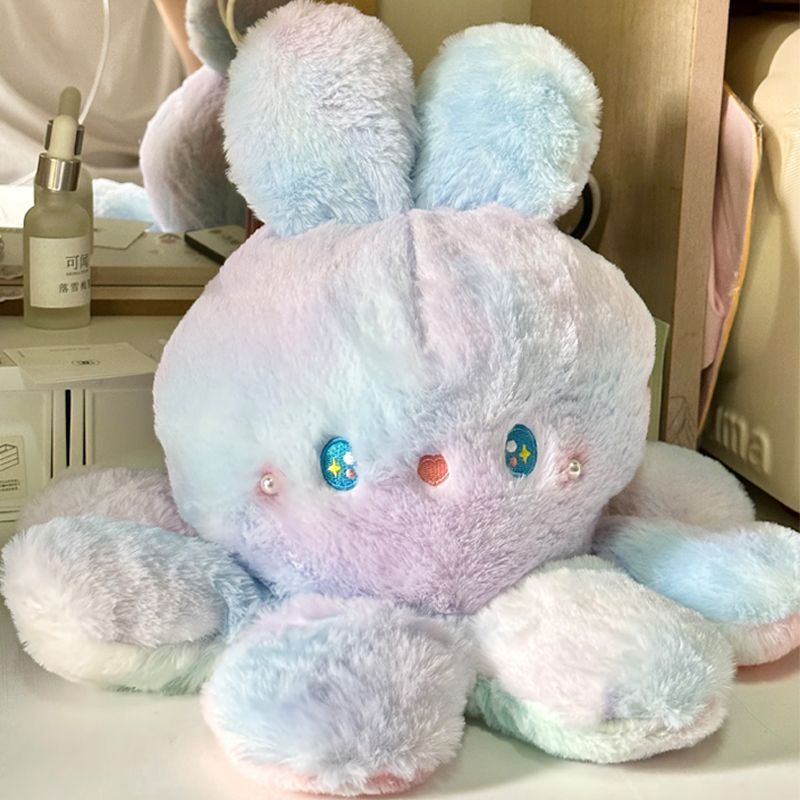 Octopus toy cute octopus rabbit doll girl super soft high appearance ...