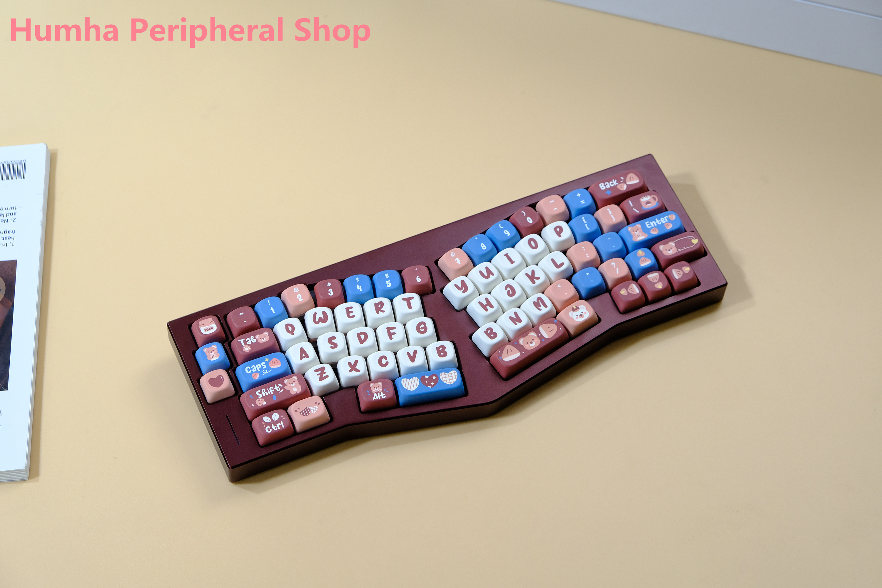 【Original】Humha Caramel Chestnut keycap PBT material Dye-Sublimation ...