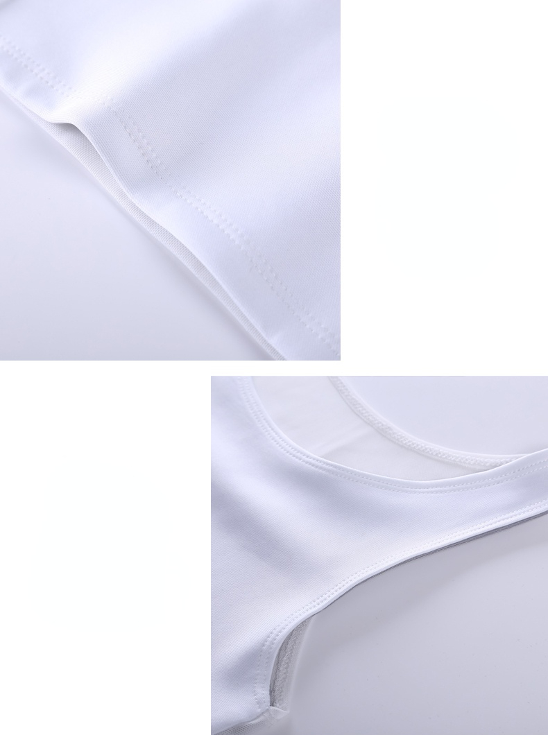 Zipper Tshirts Tank Top Chest Binder Undershirts Breast Binder