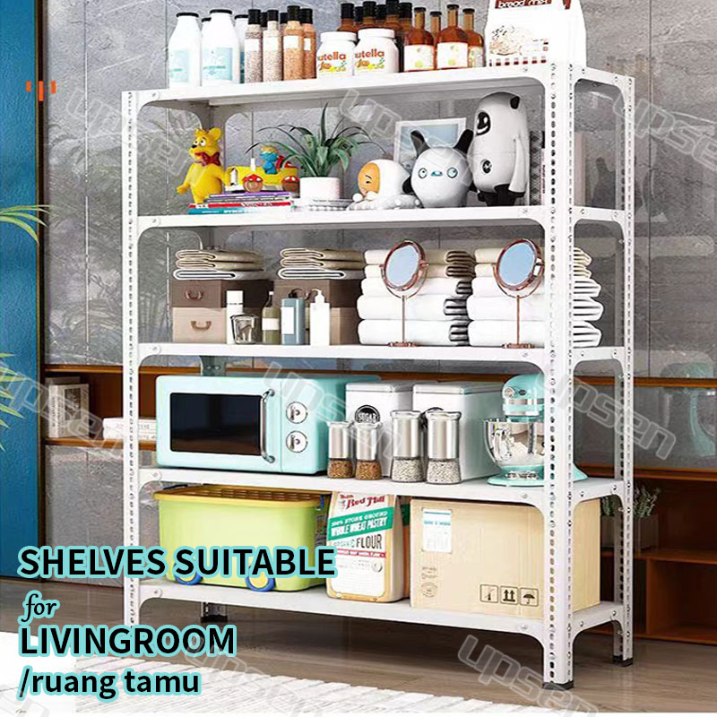 UPSEN Home kitchen Store Storage Rack metal rack heavy duty metal rack ...