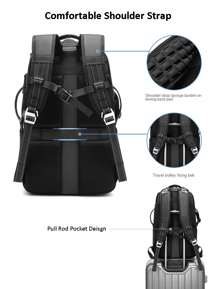 OUTWALK Waterproof Shockproof Double Shoulder Camera Backpack ...