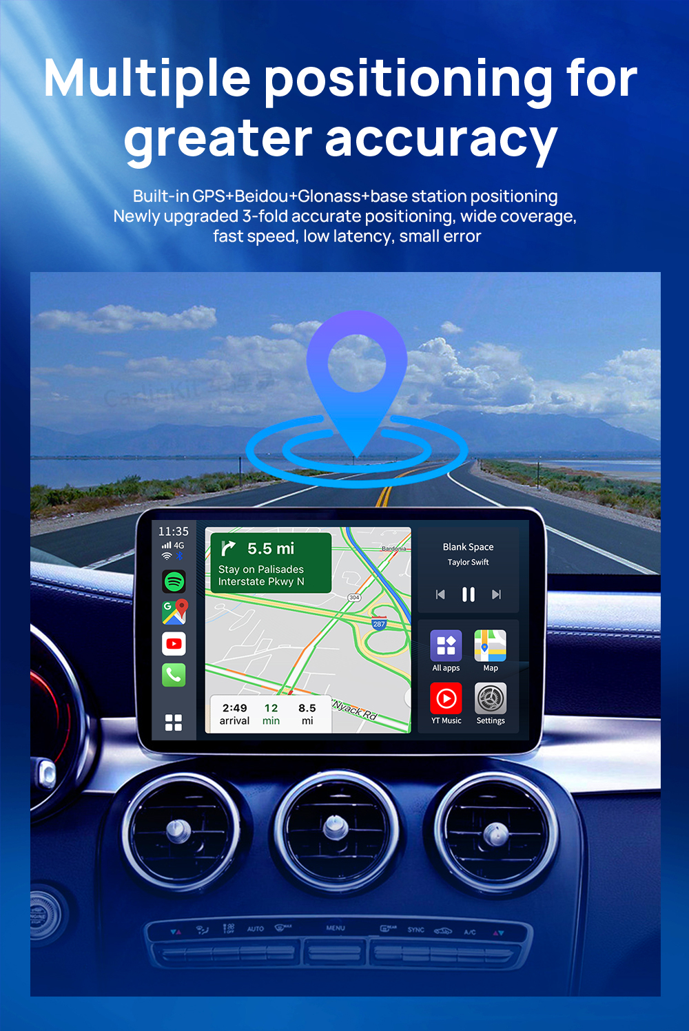 Carlinkit Carplay AI Box android auto Wireless Carplay Dongle car ...