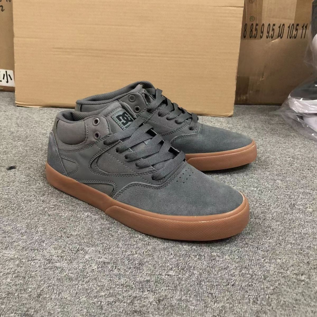 Dc SHOES Foreign Trade Sports Anti Slip Wear Resistant Mid Top 3E Sneakers Casual SHOES lakai S Shopee Malaysia