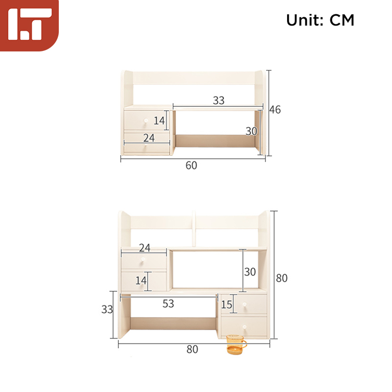 Desk Organizer Tabletop Organizer Desktop Rack Rak Buku Meja ...