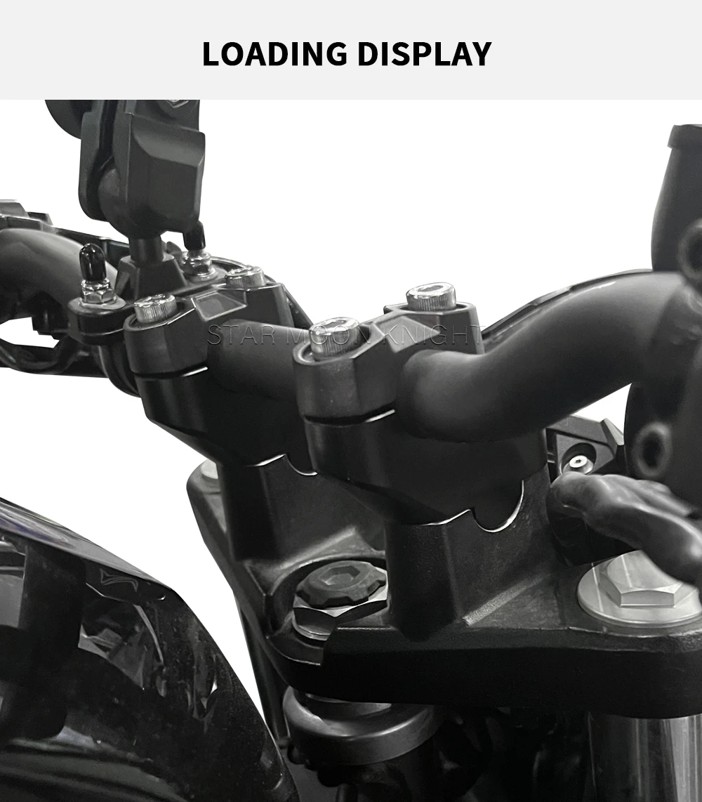 CNC Handlebar Riser Clamp For Kawasaki Z 400 Z400 2018 2019 2020 ...