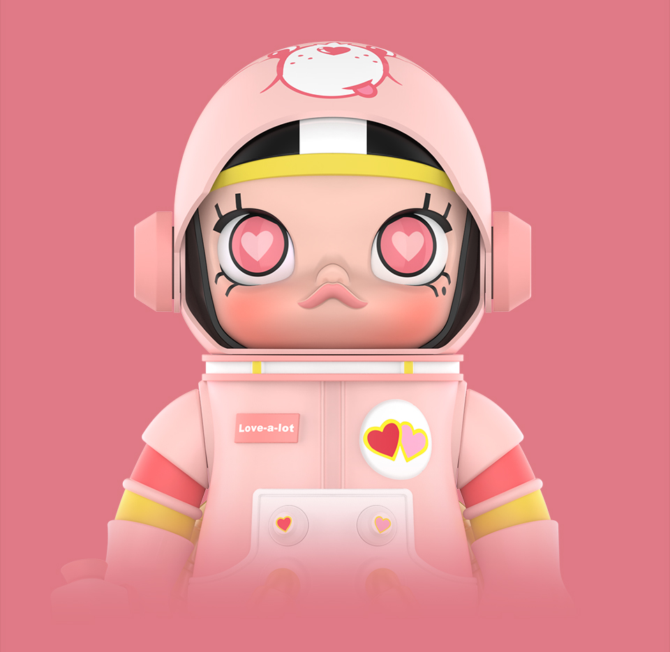 POP MART MEGA SPACE MOLLY 400%+100% Love-a-lot Bear | Shopee