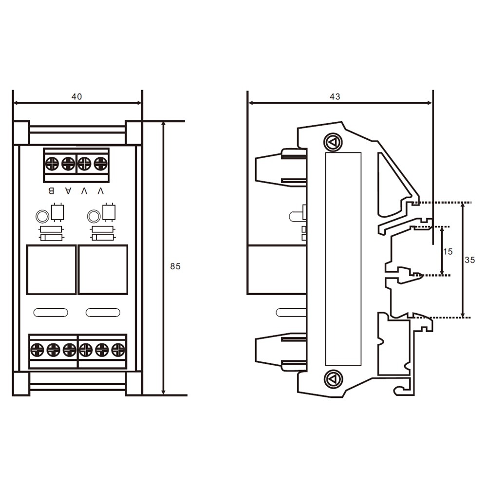 Geya Din Rail Gr8 Ac230V Dc24V Közbenső Relé Segéd Relé 8A 16A Spdt Elektronikus Relé Kapcsoló