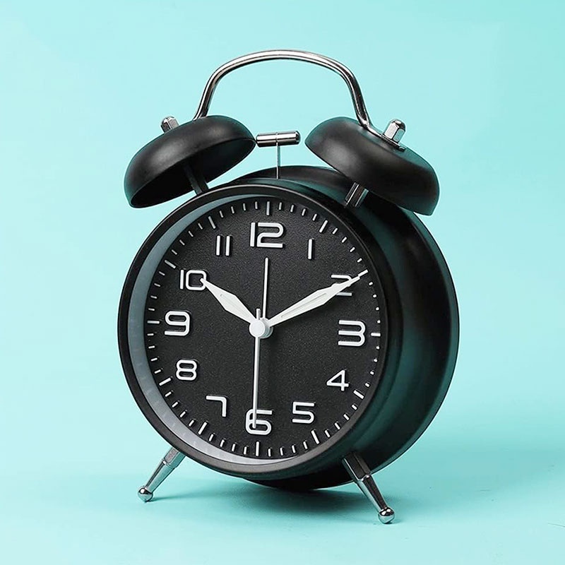 【READY STOCK】Analog Clock Large Classic Alarm Clock Loud Sound Analogue ...
