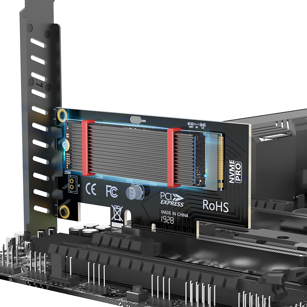 JEYI M.2 SSD Heatsink, Aluminum PS5 Radiator Solid State Drives Cooler ...