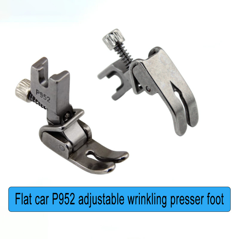 1pc Adjustable Shirring Ruffle Presser Foot P952 Folding Wrinkling ...