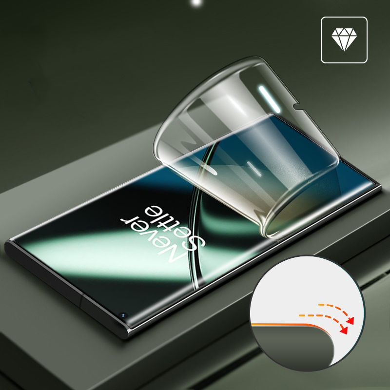 Purely Customs Matte Anti-Glare TPU Hydrogel Screen Protector For OnePlus 9 Pro