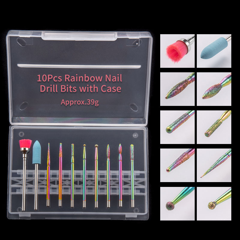 Diamond Nail Drill Bit Rotate Milling Cutters Accessories Files