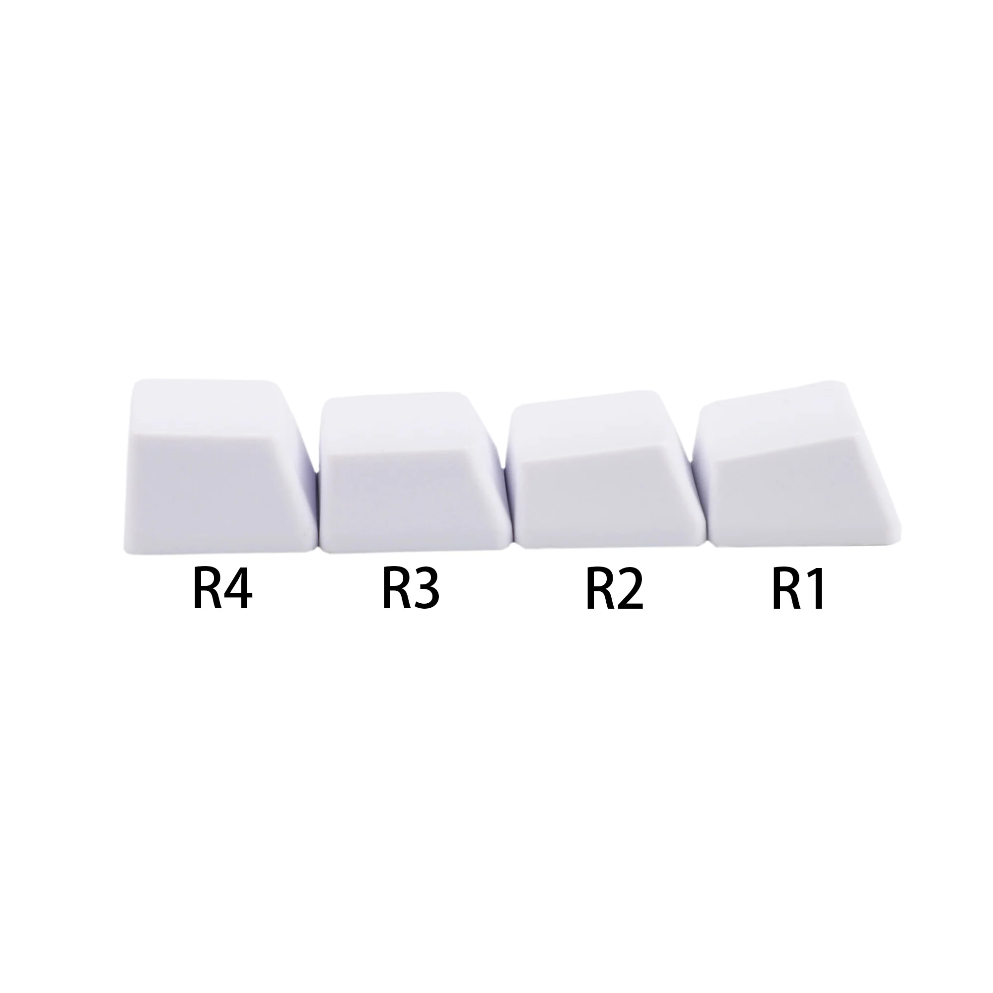 1u R1 R2 R3 R4 Blank Thick PBT OEM Profile Alphanumeric Custom Keycaps ...