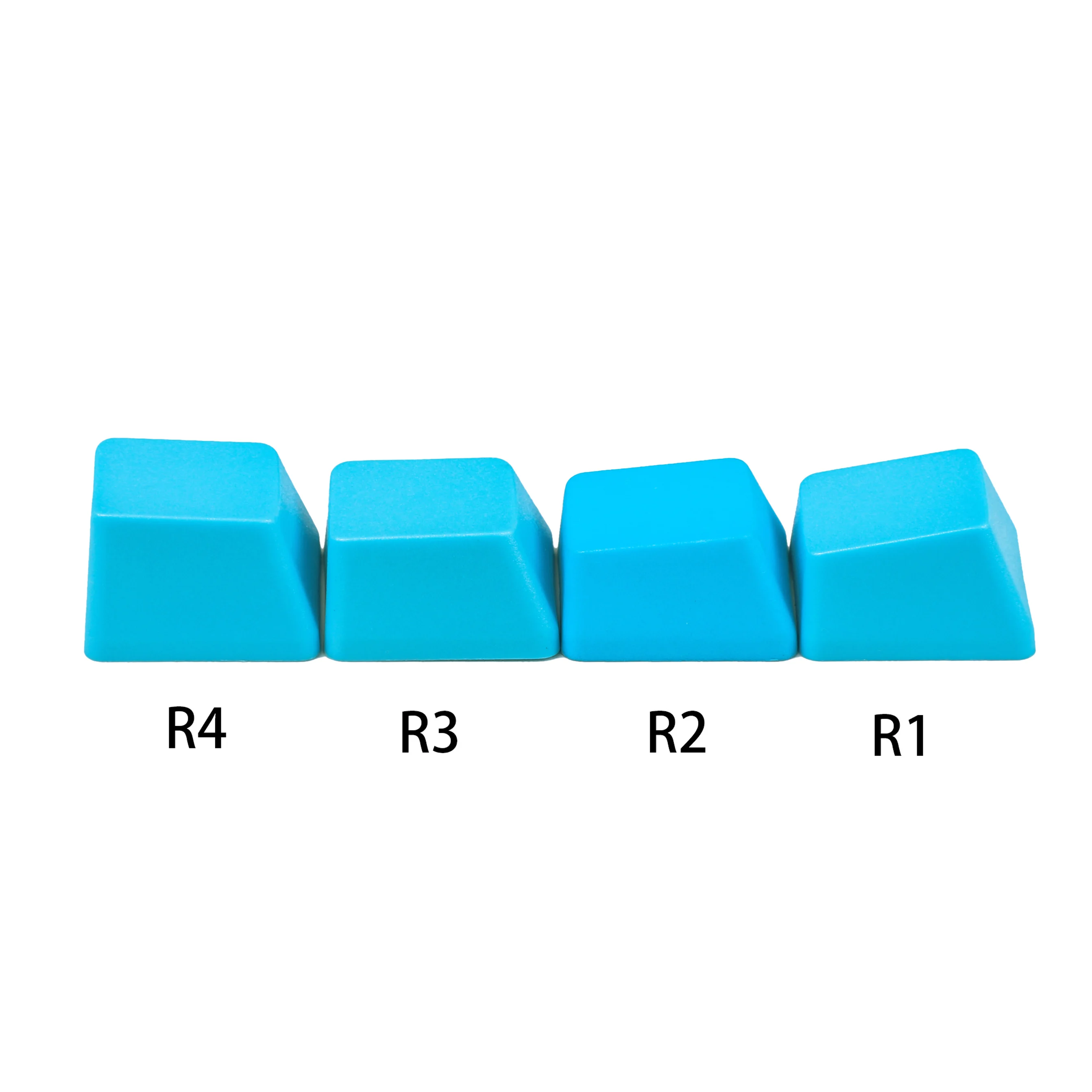 1u R1 R2 R3 R4 Blank Thick PBT OEM Profile Alphanumeric Custom Keycaps ...