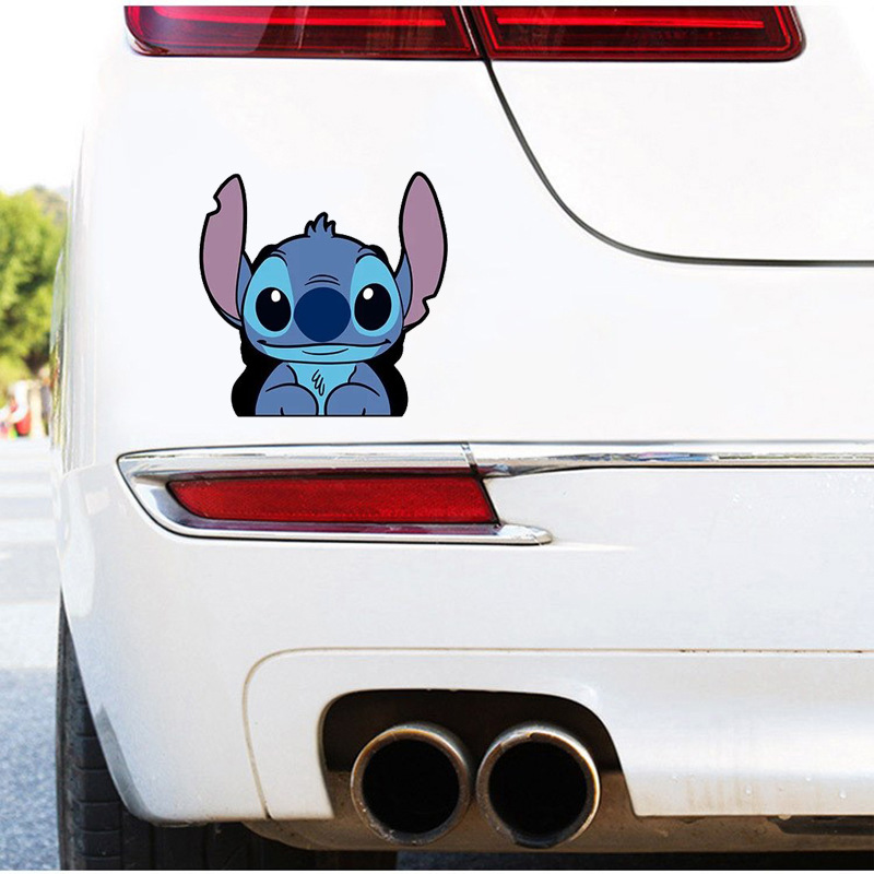 HL Cartoon Sticker Stitch Star Baby Car Decoration Sticker Waterproof ...