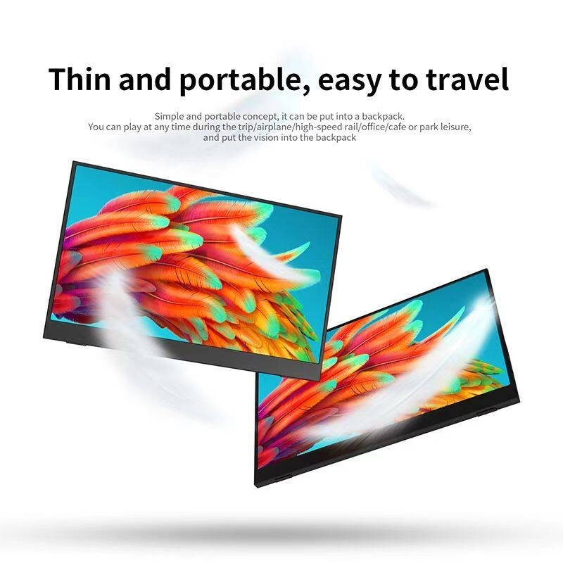 EXPOSE Portable 1080P FHD Game Monitor (15.6