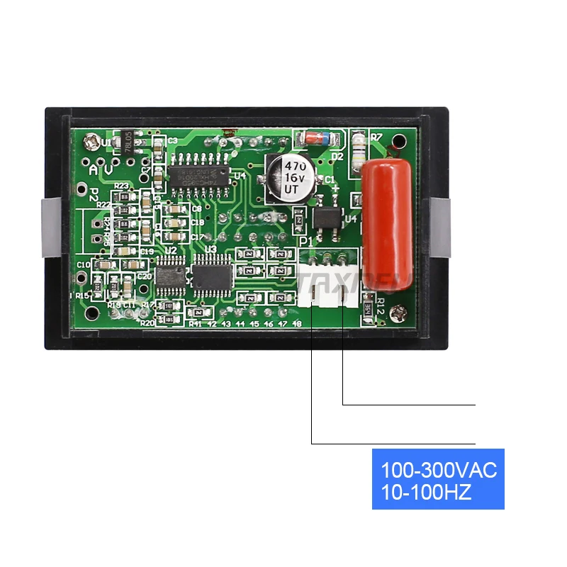 DL85 AC80-500V 100A 60A Dual Display Voltage Current Meter Detector ...