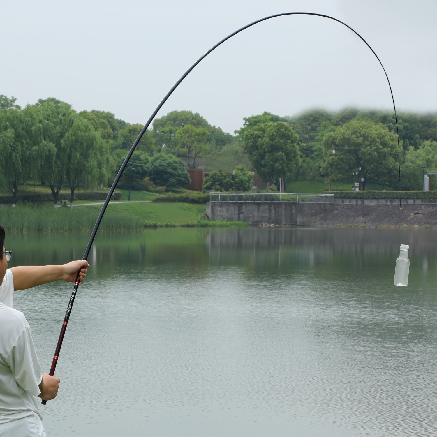 Sougayilang cheap fishing rod 2.7-6.3m Single Fishing Rod has many ...