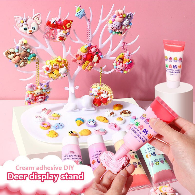 826PCS Full Set CUCKOO Material Package Sticker Kids Keychain DIY Hand ...