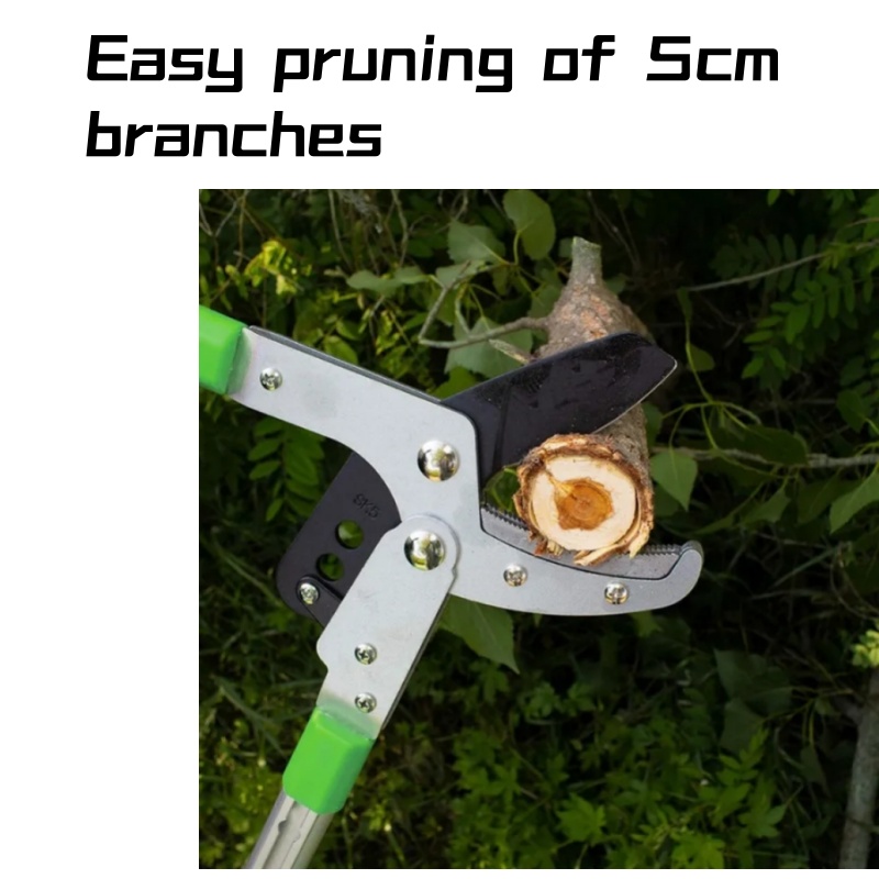 Portable garden scissors Effortless and scalableHigh Rough Branch ...