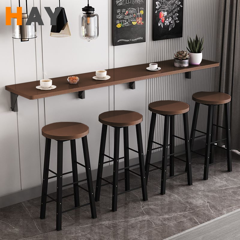 Bar Table Bar Counter Table Meja Bar Wall Mounted Table Foldable Table ...