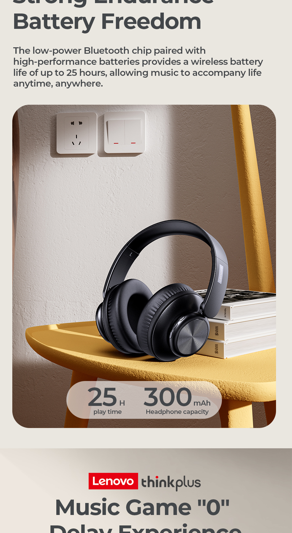 Lenovo G70 Bluetooth Headphone Wireless Headphone Noise Reduction Low ...