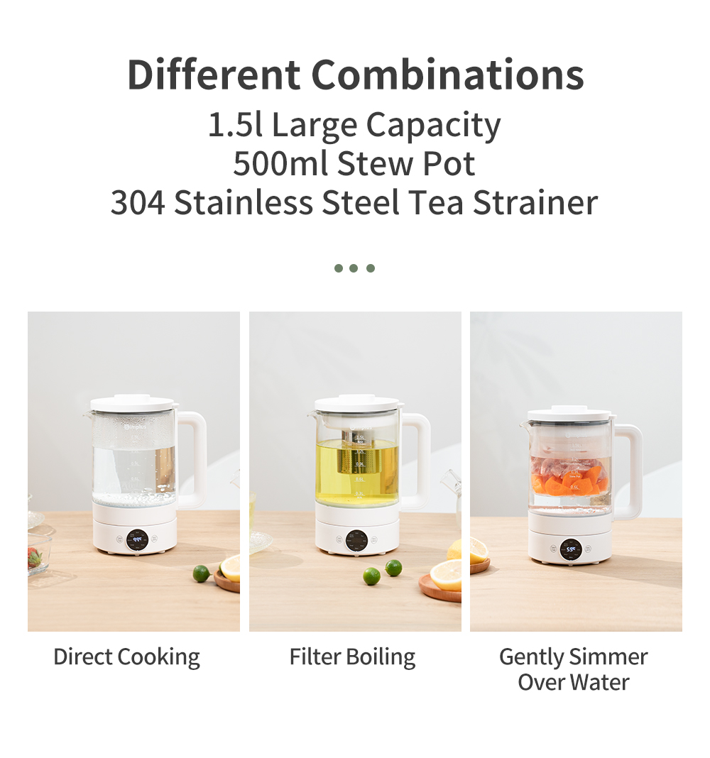 Simplus Health Pot | 1.5L 850W | 24H Reservation | Automatic Power Off ...