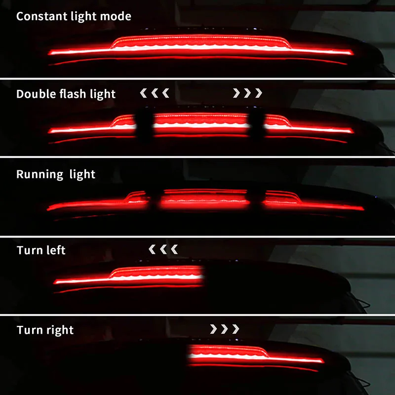Magic colorM Trunk Tail Brake Lights High Mount Additional Stop Rear ...