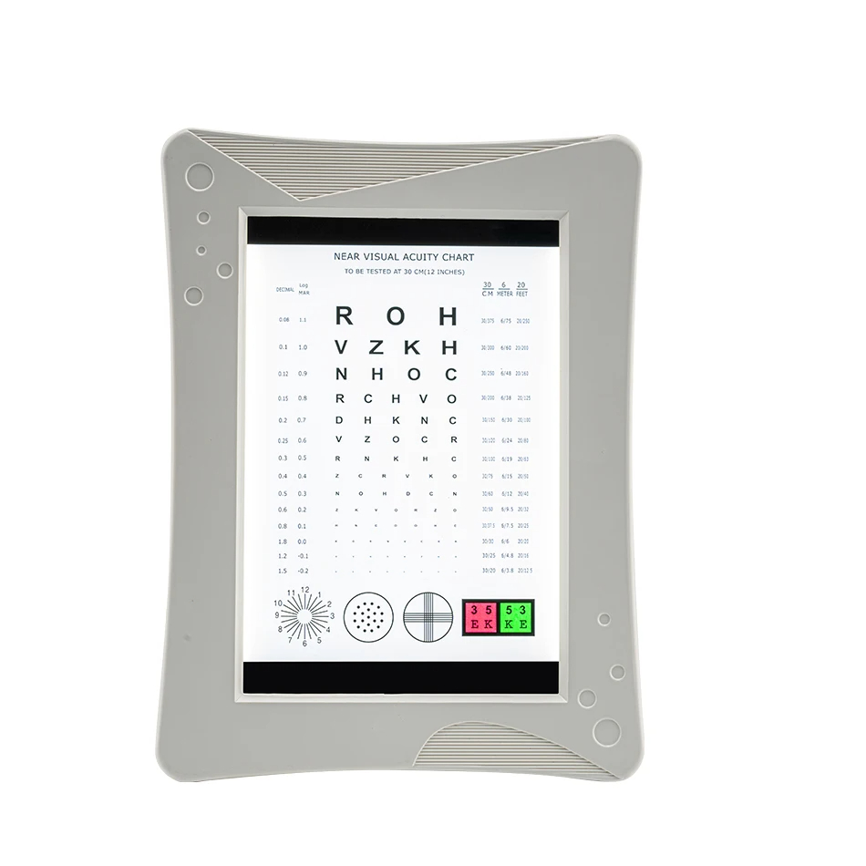 Ophthalmic equipment Near Vision Chart with LED light high quality far ...