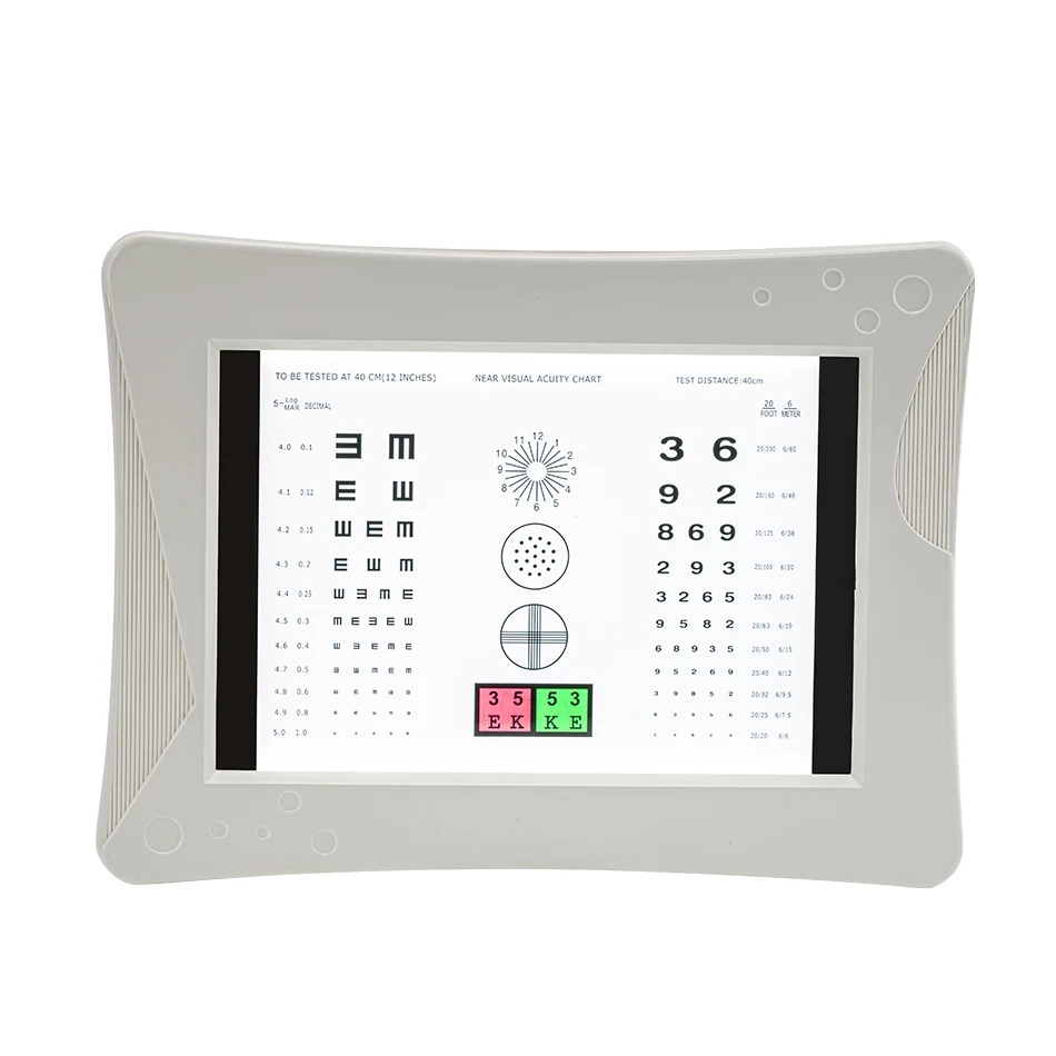 Ophthalmic equipment Near Vision Chart with LED light high quality far ...