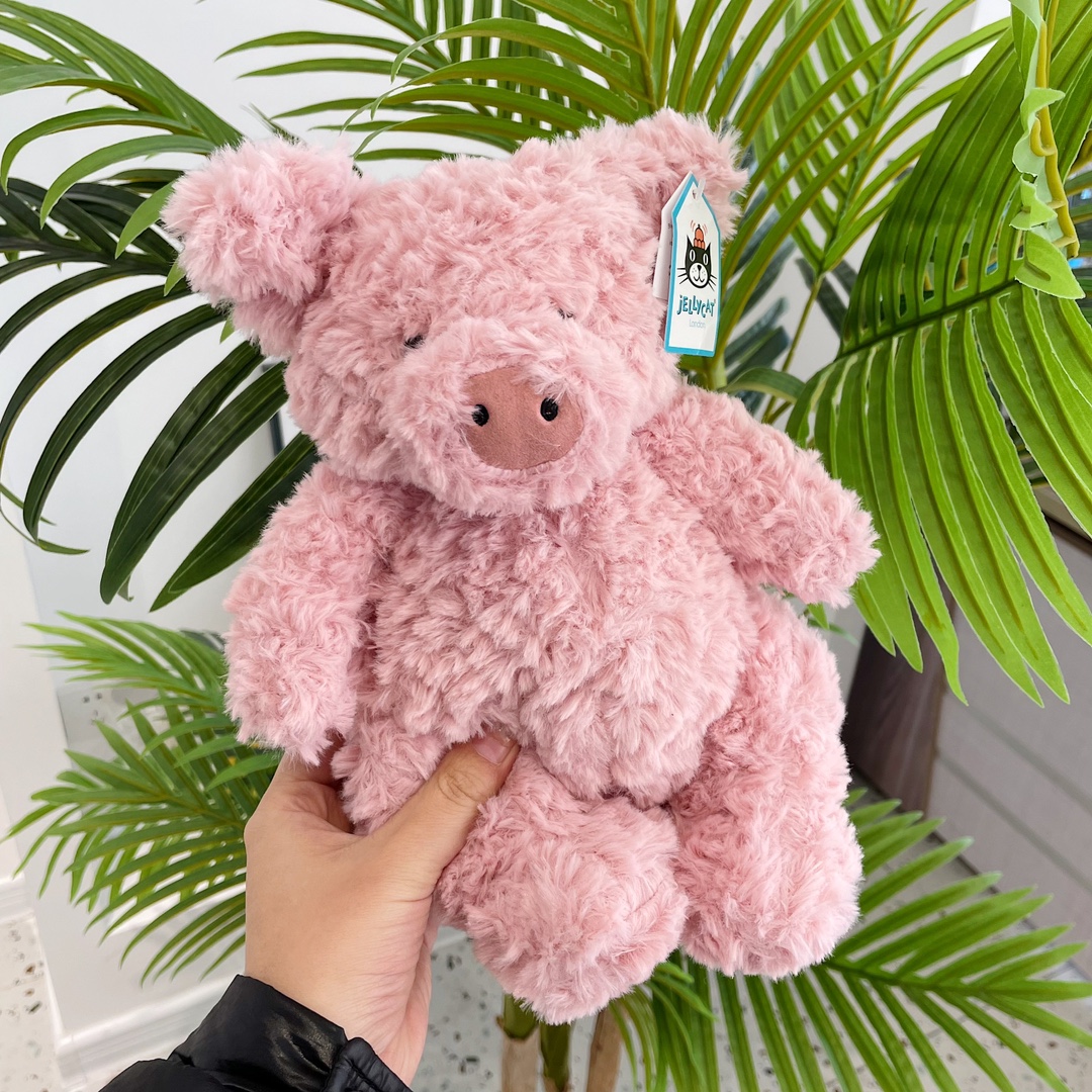 Jellycat Barnabus Pig Huge Plush Toy - 16.5 Inch Soft Stuffed Animal For Kids