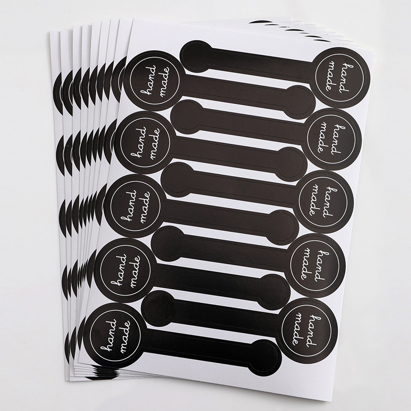 10pcs Handmade Food Baking Label Stickers Wedding thank you Stickers ...