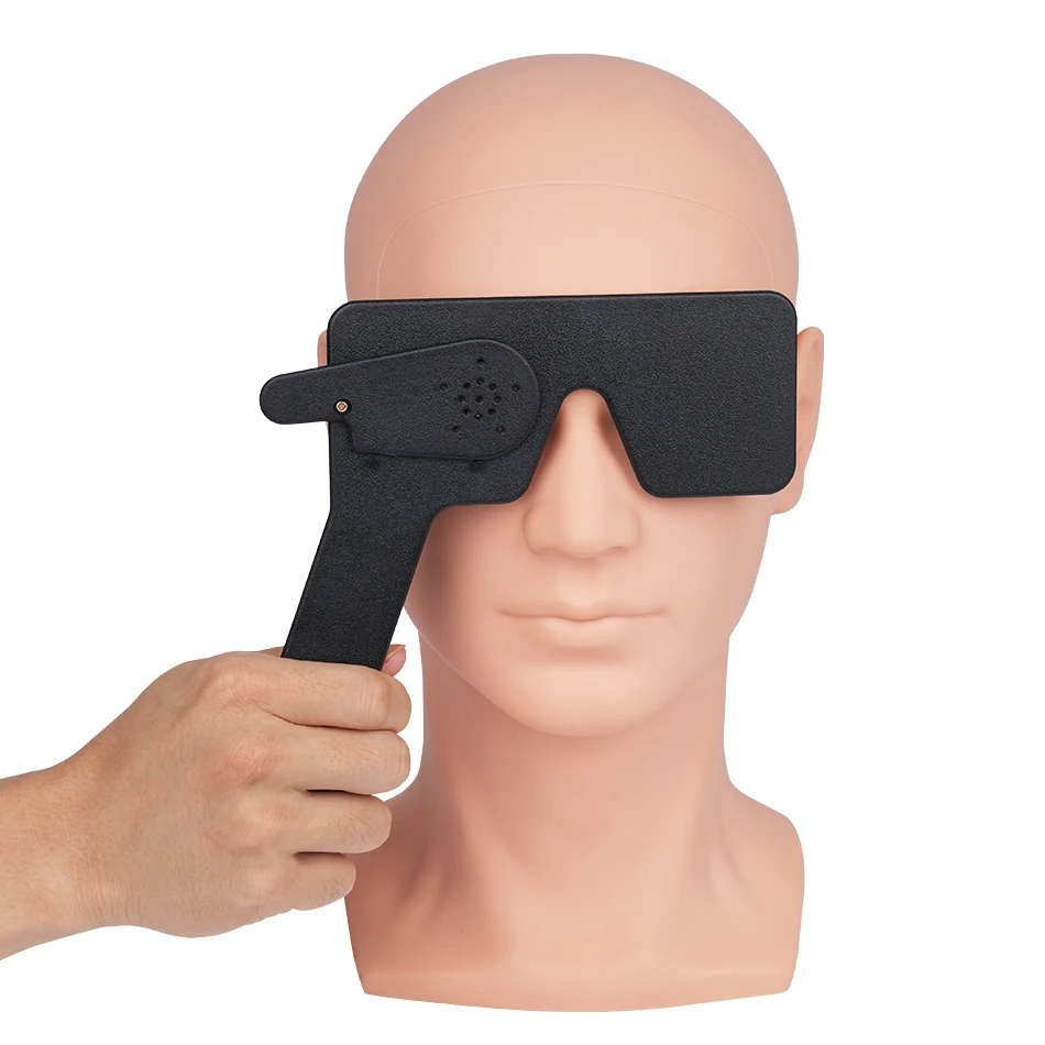 Pack De 3 Occluseurs Pupillaires à Trous – Test De Vision Portable – Noir
