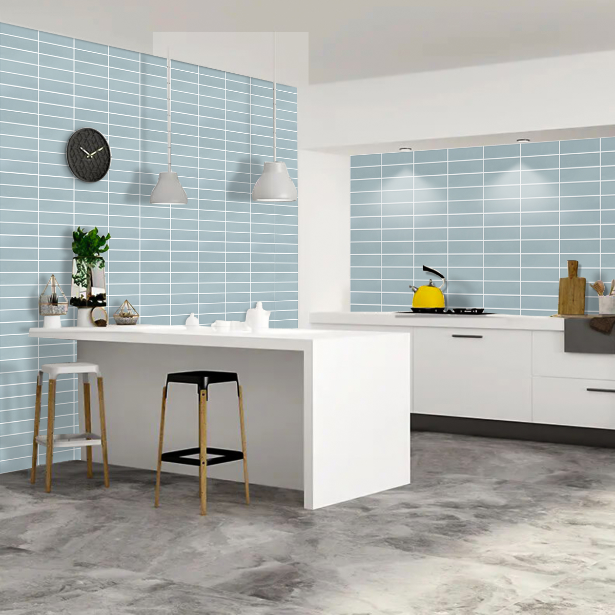 Backsplash Tile For Kitchen Peel And Stick, New Upgrade Self Adhesive ...