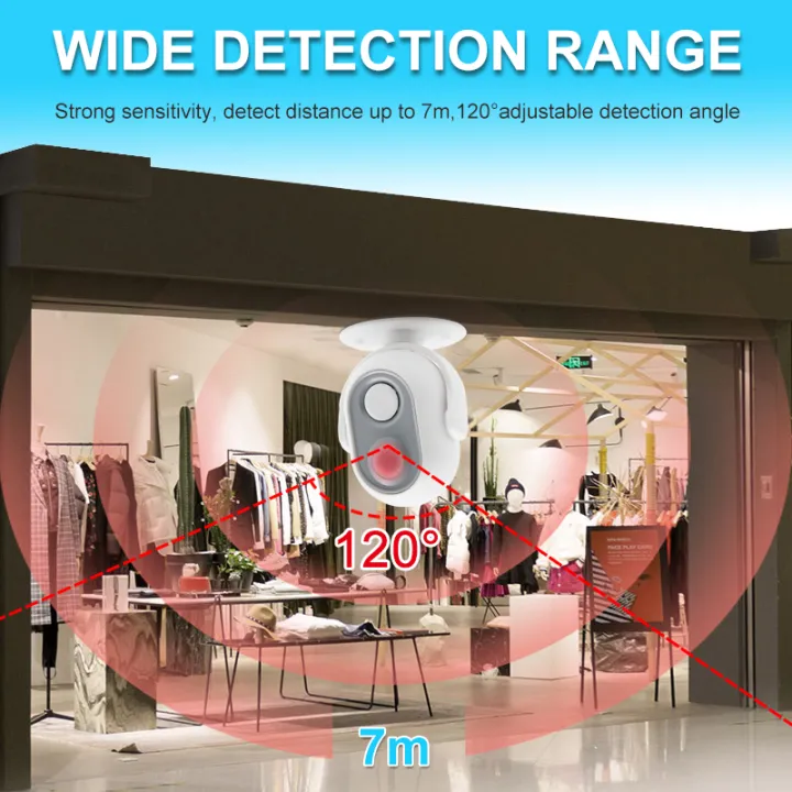 Jual Motion Sensor Bell Selamat Datang Welcome Bel Rumah Toko Dan Alarm Sensor Gerak I.119731618