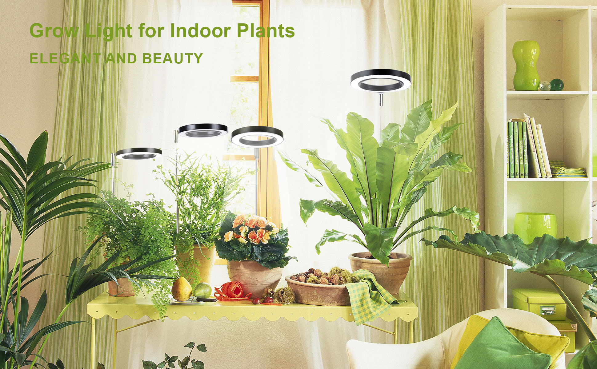 LED Grow Light for Indoor Plants 48 LED Plant Grow Lights with 3 Timer ...