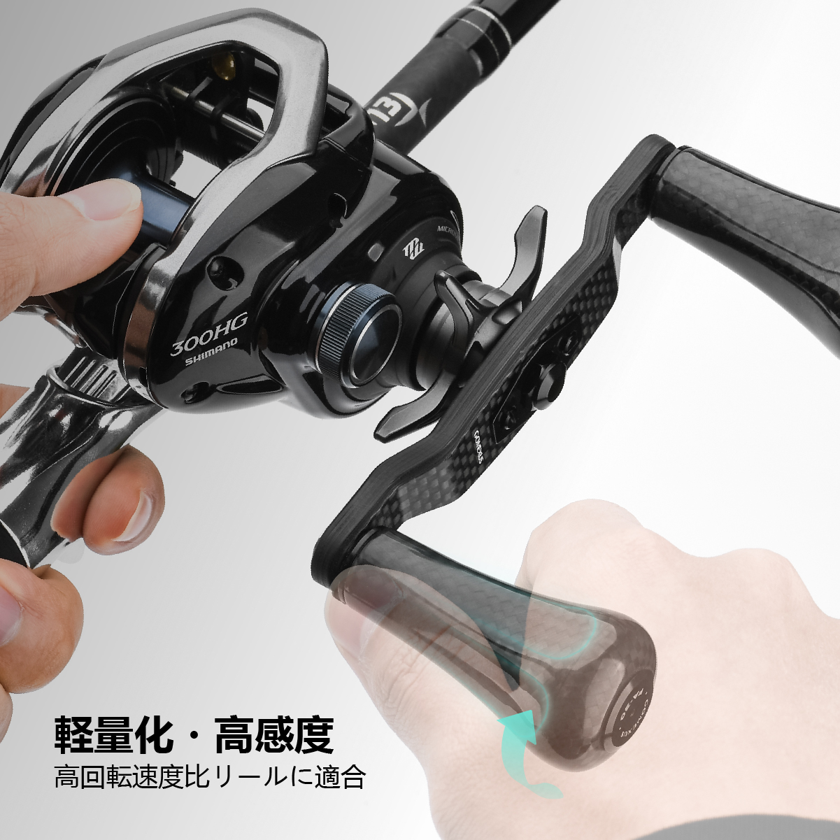 Maneta De Aluminio De 30 Mm Para Carretes De Pesca Shimano Y Daiwa - Replacement Knob Ligero, Con Rodamiento, Compatible Con Muchos Modelos