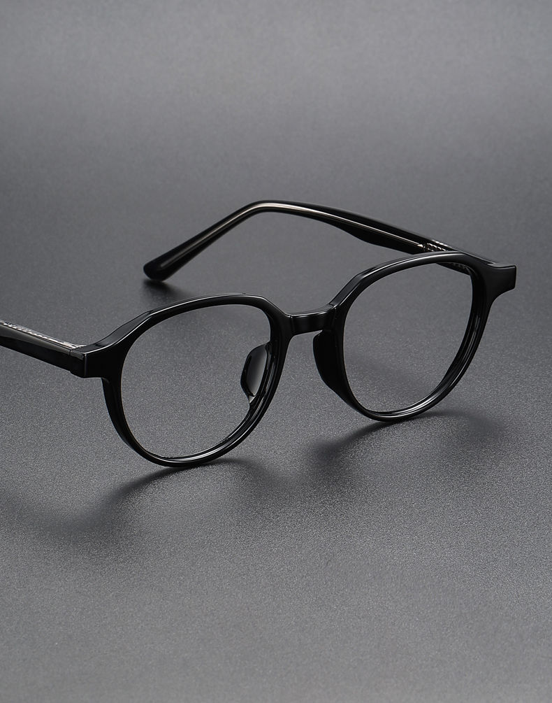 Fashion Oval TR Art Glasses Frame for Men Women Retro Small Round ...