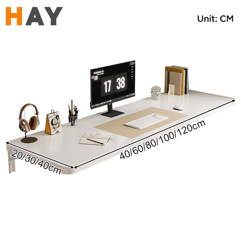 Foldable Table Meja Lipat Wall Mounted Table Foldable Wall Rack Meja ...