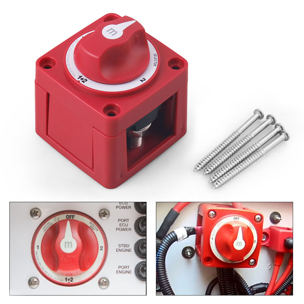 3 4 Position 32V 300A M-Series Waterproof Ignition Protected Marine ...