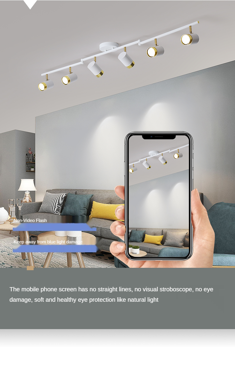 Spotlight Led Ceiling Lamp Adjustable Ceiling Lights With Spotlight ...