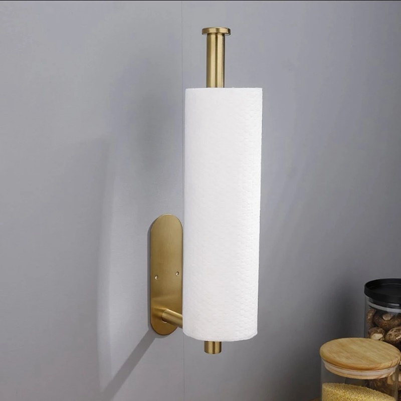 Wall Mounted Kitchen Paper Towel Holder Eid Mubarak 304 Stainless Steel ...